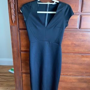Zara Scuba Fitted Dress